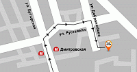 Схема проезда в АрендаАвто-шдр